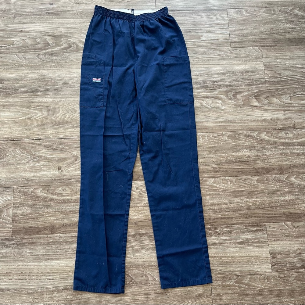 Cherokee Workwear Women's 4-Pocket Elastic Waist Utility Scrub Pants